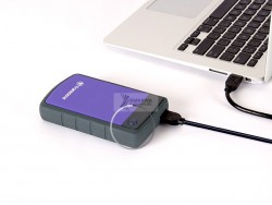 Transcend StoreJet® 25H3 2TB Portable HDD