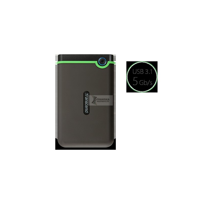 Transcend StoreJet® 25M3 External HDD 500GB USB 3.0