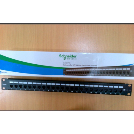 Schneider Electric - 24 Port CAT 6 Patch Panel (Digilink)