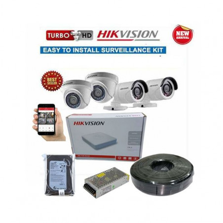 4 Camera Home CCTV Package
